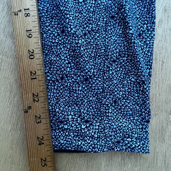 LULULEMON DEPARTURE HIGH RISE 7/8 WOMEN’S PANT sz 10 PETAL FLORAL CROP - Picture 10 of 11